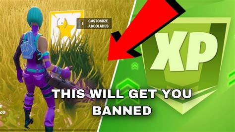 fortnite banned xp glitch